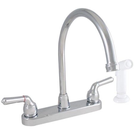 MORDER 2-Handle Kitchen Faucet with Spray, Chrome MO2533903